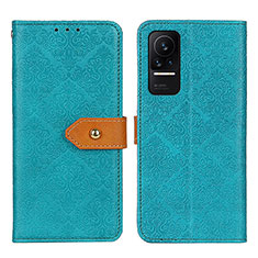 Custodia Portafoglio In Pelle Cover con Supporto K05Z per Xiaomi Civi 1S 5G Verde