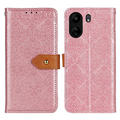 Custodia Portafoglio In Pelle Cover con Supporto K05Z per Xiaomi Poco C65 Rosa