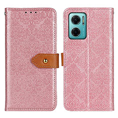 Custodia Portafoglio In Pelle Cover con Supporto K05Z per Xiaomi Redmi 10 Prime Plus 5G Rosa