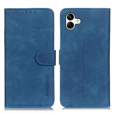 Custodia Portafoglio In Pelle Cover con Supporto K06Z per Samsung Galaxy A05 Blu