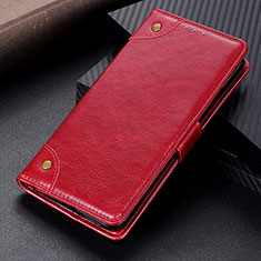 Custodia Portafoglio In Pelle Cover con Supporto K06Z per Xiaomi Mi 11i 5G Rosso