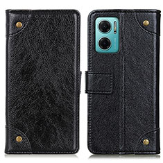 Custodia Portafoglio In Pelle Cover con Supporto K06Z per Xiaomi Redmi 10 Prime Plus 5G Nero