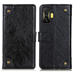 Custodia Portafoglio In Pelle Cover con Supporto K06Z per Xiaomi Redmi K50 Gaming AMG F1 5G Nero