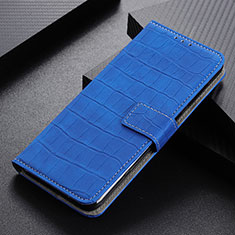 Custodia Portafoglio In Pelle Cover con Supporto K07Z per Samsung Galaxy M23 5G Blu