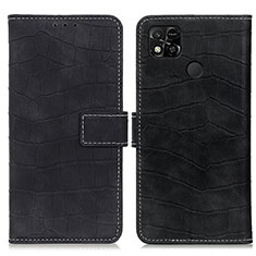 Custodia Portafoglio In Pelle Cover con Supporto K07Z per Xiaomi POCO C31 Nero