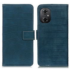 Custodia Portafoglio In Pelle Cover con Supporto K07Z per Xiaomi Poco M4 5G Verde