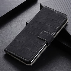 Custodia Portafoglio In Pelle Cover con Supporto K07Z per Xiaomi Redmi Note 10 Pro 4G Nero