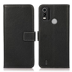 Custodia Portafoglio In Pelle Cover con Supporto K08Z per Nokia G11 Plus Nero