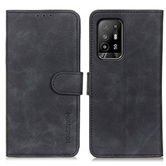 Custodia Portafoglio In Pelle Cover con Supporto K09Z per Oppo A95 5G Nero