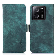 Custodia Portafoglio In Pelle Cover con Supporto K09Z per Xiaomi Redmi K60 Ultra 5G Verde