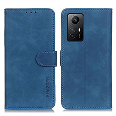 Custodia Portafoglio In Pelle Cover con Supporto K09Z per Xiaomi Redmi Note 12S Blu