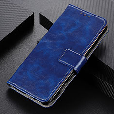 Custodia Portafoglio In Pelle Cover con Supporto KZ4 per Huawei Honor X5 Blu