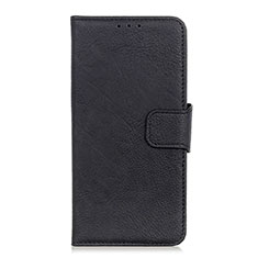 Custodia Portafoglio In Pelle Cover con Supporto L01 per Alcatel 1S (2019) Nero