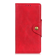 Custodia Portafoglio In Pelle Cover con Supporto L01 per BQ Vsmart joy 1 Plus Rosso