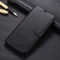 Custodia Portafoglio In Pelle Cover con Supporto L01 per Huawei Nova 7i Nero