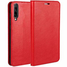 Custodia Portafoglio In Pelle Cover con Supporto L01 per Huawei Y9s Rosso