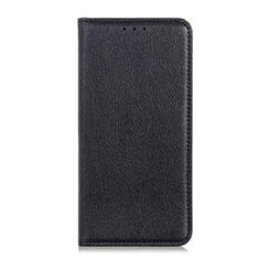 Custodia Portafoglio In Pelle Cover con Supporto L01 per Samsung Galaxy M01 Core Nero