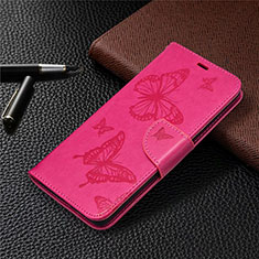 Custodia Portafoglio In Pelle Cover con Supporto L01 per Samsung Galaxy S20 FE 4G Rosa Caldo