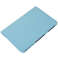 Custodia Portafoglio In Pelle Cover con Supporto L01 per Samsung Galaxy Tab S6 Lite 10.4 SM-P610 Cielo Blu