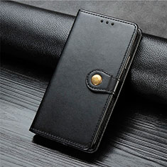 Custodia Portafoglio In Pelle Cover con Supporto L01 per Xiaomi Mi Note 10 Lite Nero