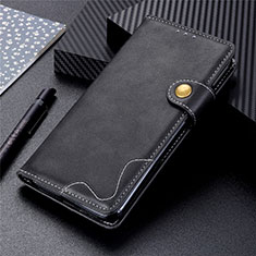 Custodia Portafoglio In Pelle Cover con Supporto L01 per Xiaomi Redmi 9 Activ Nero