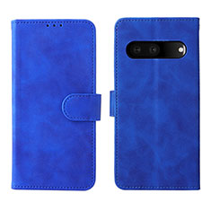 Custodia Portafoglio In Pelle Cover con Supporto L01Z per Google Pixel 7 5G Blu