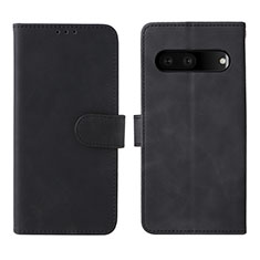 Custodia Portafoglio In Pelle Cover con Supporto L01Z per Google Pixel 7 5G Nero