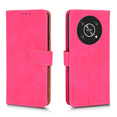 Custodia Portafoglio In Pelle Cover con Supporto L01Z per Huawei Honor Magic4 Lite 5G Rosa Caldo