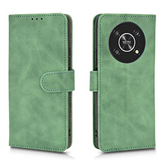 Custodia Portafoglio In Pelle Cover con Supporto L01Z per Huawei Honor Magic4 Lite 5G Verde