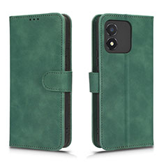 Custodia Portafoglio In Pelle Cover con Supporto L01Z per Huawei Honor X5 Verde