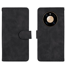 Custodia Portafoglio In Pelle Cover con Supporto L01Z per Huawei Mate 40 Pro Nero