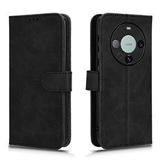 Custodia Portafoglio In Pelle Cover con Supporto L01Z per Huawei Mate 60 Nero