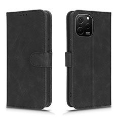 Custodia Portafoglio In Pelle Cover con Supporto L01Z per Huawei Nova Y61 Nero