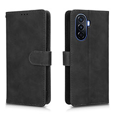 Custodia Portafoglio In Pelle Cover con Supporto L01Z per Huawei Nova Y70 Nero