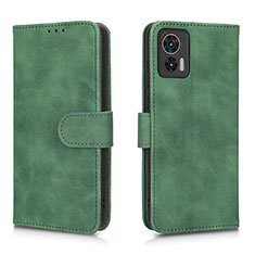 Custodia Portafoglio In Pelle Cover con Supporto L01Z per Motorola Moto Edge 30 Lite 5G Verde