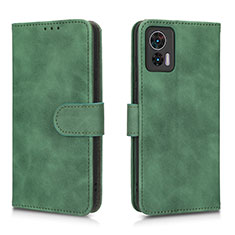 Custodia Portafoglio In Pelle Cover con Supporto L01Z per Motorola Moto Edge 30 Neo 5G Verde