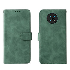 Custodia Portafoglio In Pelle Cover con Supporto L01Z per Nokia G50 5G Verde