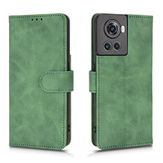 Custodia Portafoglio In Pelle Cover con Supporto L01Z per OnePlus 10R 5G Verde