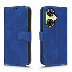 Custodia Portafoglio In Pelle Cover con Supporto L01Z per Oppo K11x 5G Blu