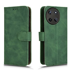 Custodia Portafoglio In Pelle Cover con Supporto L01Z per Realme 11 4G Verde