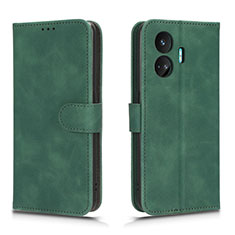 Custodia Portafoglio In Pelle Cover con Supporto L01Z per Realme GT Neo5 SE 5G Verde