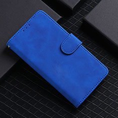 Custodia Portafoglio In Pelle Cover con Supporto L01Z per Realme V3 5G Blu