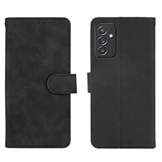 Custodia Portafoglio In Pelle Cover con Supporto L01Z per Samsung Galaxy A82 5G Nero