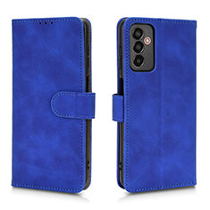 Custodia Portafoglio In Pelle Cover con Supporto L01Z per Samsung Galaxy F13 4G Blu