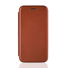 Custodia Portafoglio In Pelle Cover con Supporto L01Z per Samsung Galaxy M31 Marrone