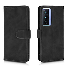 Custodia Portafoglio In Pelle Cover con Supporto L01Z per Vivo X70t Nero