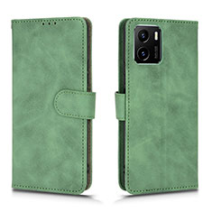 Custodia Portafoglio In Pelle Cover con Supporto L01Z per Vivo Y01A Verde