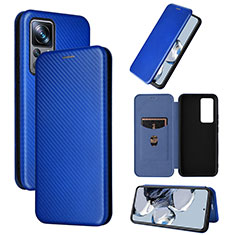 Custodia Portafoglio In Pelle Cover con Supporto L01Z per Xiaomi Mi 12T 5G Blu