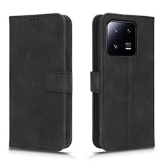 Custodia Portafoglio In Pelle Cover con Supporto L01Z per Xiaomi Mi 13 Pro 5G Nero