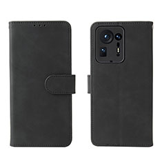 Custodia Portafoglio In Pelle Cover con Supporto L01Z per Xiaomi Mi Mix 4 5G Nero